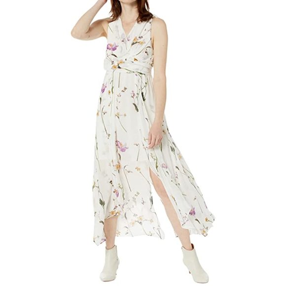 Gorgeous AllSaints amis Dress UK12 Khaki AE001